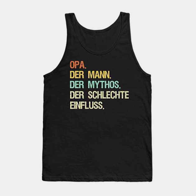 German Granddad Design for an Grandfather Tank Top by ErdnussbutterToast